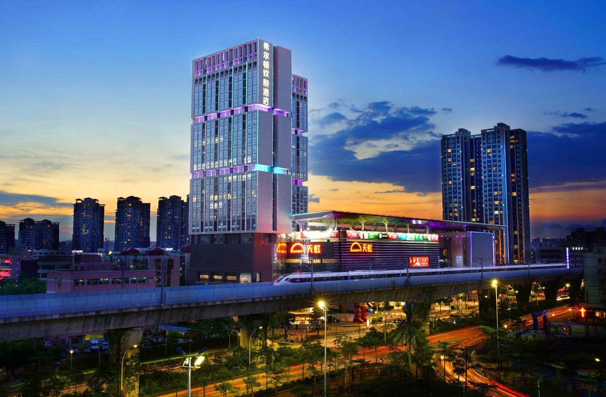 Hotel Hampton By Hilton Zhuhai Cheng Feng Plaza Exterior foto