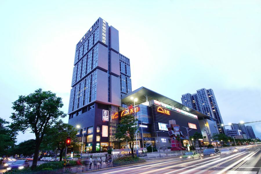 Hotel Hampton By Hilton Zhuhai Cheng Feng Plaza Exterior foto